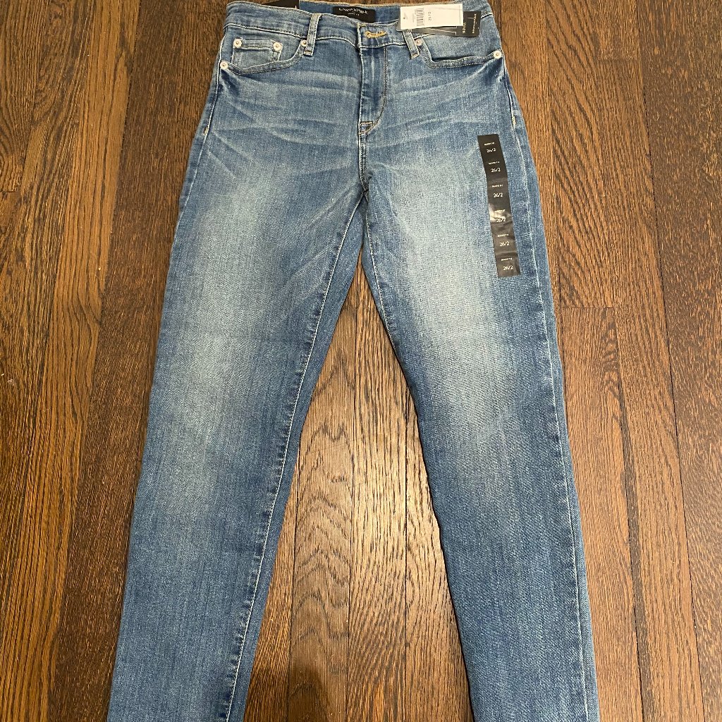 Brand New Banana Republic Factory Skinny Light Wash Jeans Sz 262